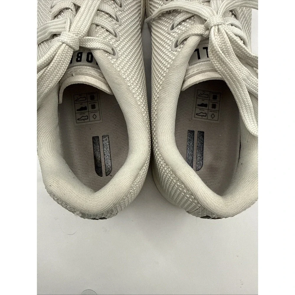 Nobull Outwork Superfabric Trainer Men's Size 7.5 Workout Gym Shoes Cream W9